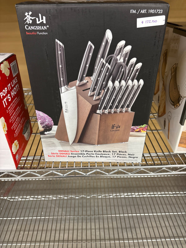 Cangshan Denali series 17 pc knife set