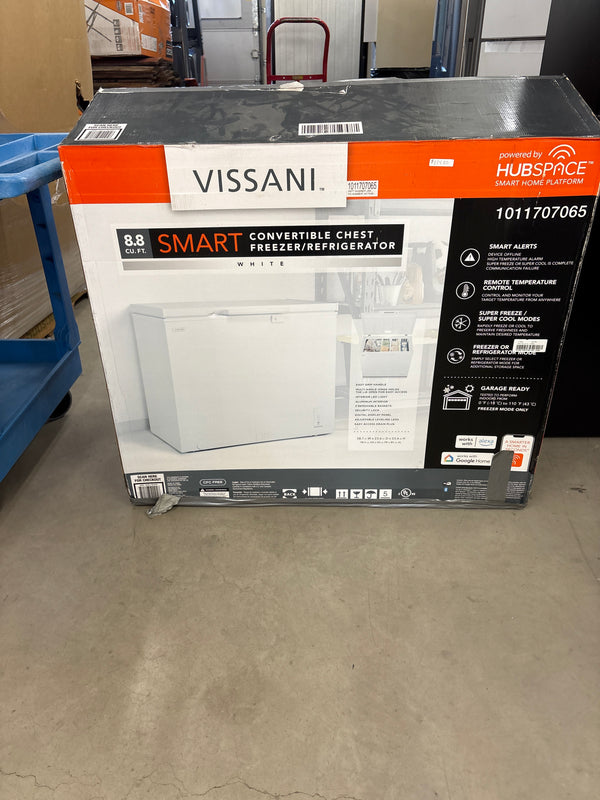 Vissani 8.8 smart chest freezer , 8.8 cu ft