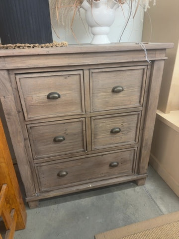 Solid wood dresser