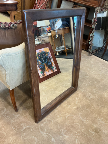 Mirror Dark Brown 28 1/2” x 40”