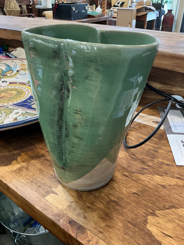 Vase Pottery- Green