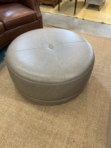 Leather Ottoman - Taylor King Furniture