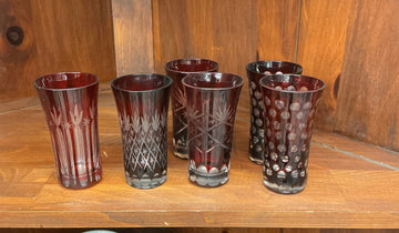 Tozai Ruby Red Glasses