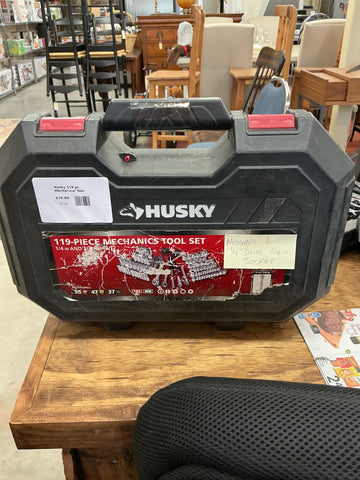 Husky 119 pc Mechanical Tool - Set Missing 1 Socket