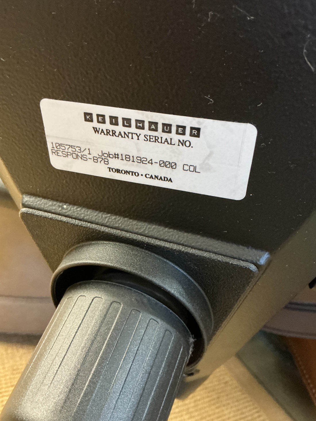 Keilhauer Executive Leather Office Chair