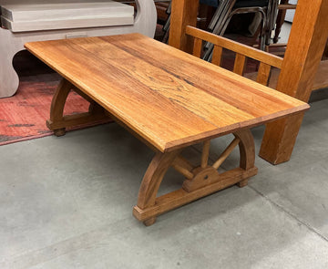Wagon Wheel Coffee Table, matching chair available