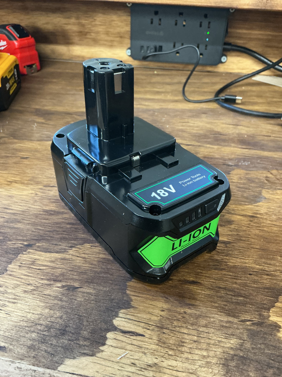 Universal 18V Compatible with Ryobi  Lithium ION High Power Battery