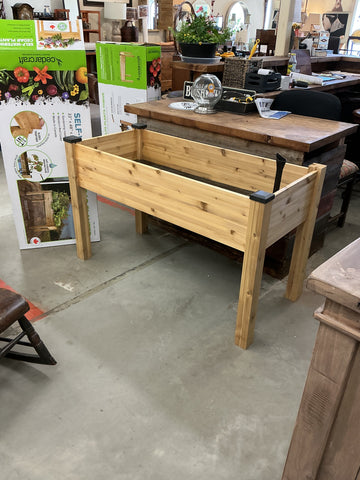 Self-Waterering Elevated Cedar Planter