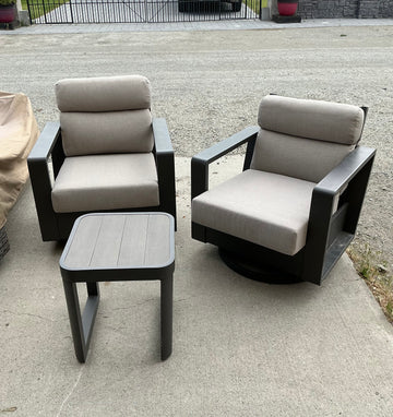 SunVilla Alden 3 -  Piece Outdoor Patio Seating Set