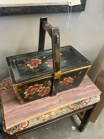 Chinese Wedding Basket 15" W x 8" D x 14.75" H