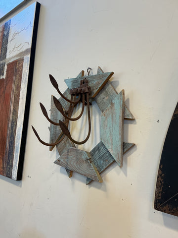 Vintage Rake Wall Hanging