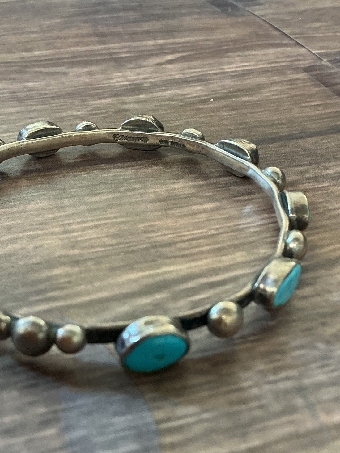 Chimney Butte Sterling Silver & Turquoise Bracelet