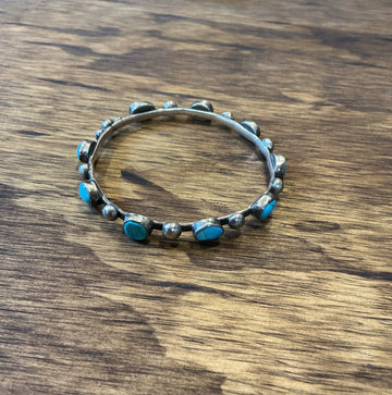 Chimney Butte Sterling Silver & Turquoise Bracelet