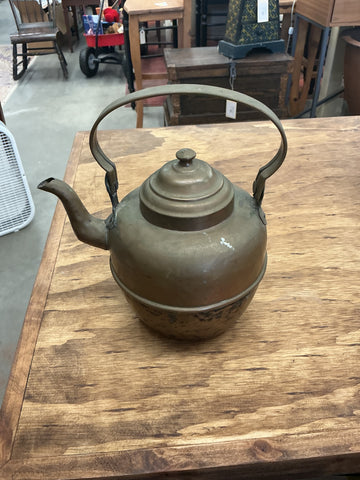 Vintage Norwegian 6” tea kettle and lid