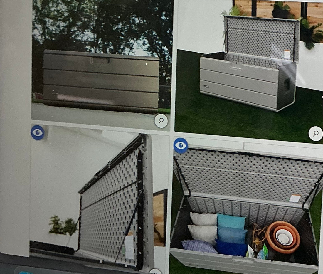 Lifetime 170-Gallon Resin Outdoor Storage Deck Box61.6 in. x 27.9 in. x 28.5 in.