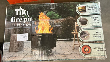 TIKI Brand 25 Inch Celebration Smokeless Fire Pit