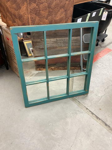 Crosshatch Mirror 26"W x 28"H