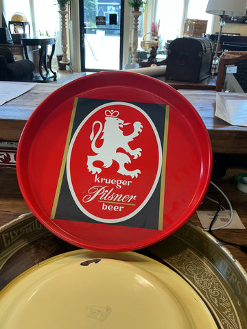 Krueger Pilsner Beer Tray 12"