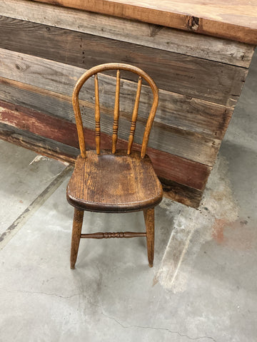 Wooden Child's Chair - Vintage