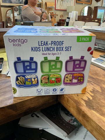 Bentgo Kids Lunch Box Containers, 3-Pack