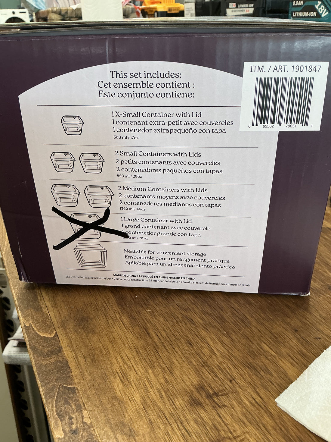 Trudeau 12-piece Glass Airtight Food Containers