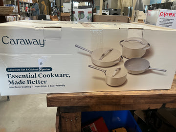 Caraway 12-Piece Ceramic Non-Stick Cookware Set - Model CW-CSET-R01
