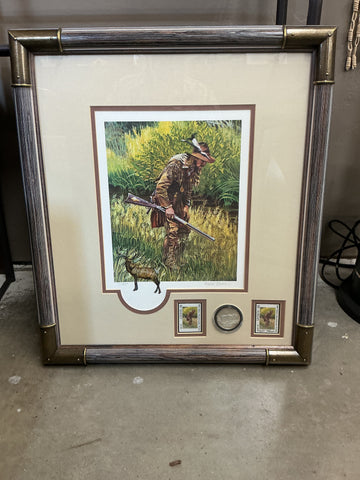 1983 Idaho Muzzleloader Stamp Print Signed & Numbered