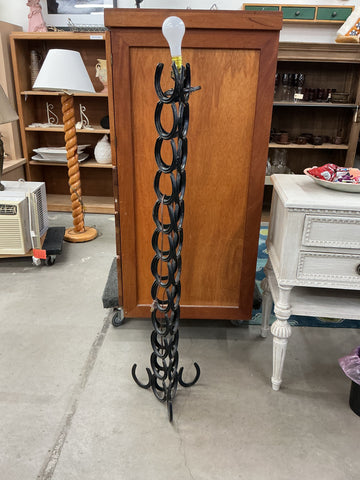 Horseshoe Lamp 50" Tall