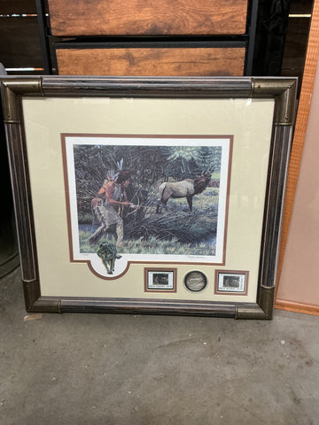 1995 Idaho Archery Print Signed & Numbered