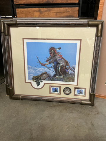 1985 Idaho Archery Print Signed & Numbered