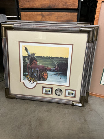1986 Idaho Archery Print Signed & Numbered