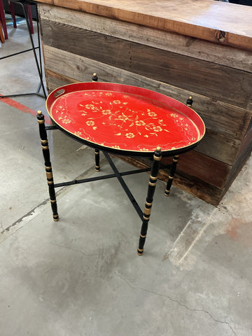 Hand-Painted Tole Tray or Platter from the Foreside brand