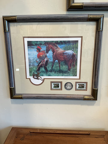 1990 Idaho Archery Print Signed & Numbered