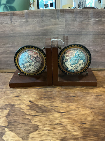 Globe Bookends