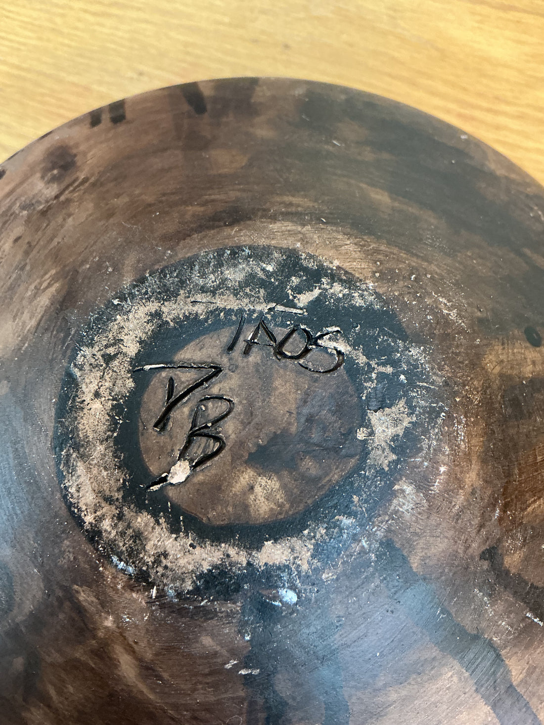 Taos Pottery with Turquoise and Feathers