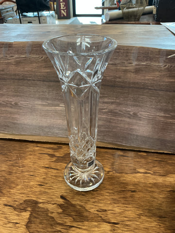 Waterford Crystal Bud Vase - Balmoral pattern 9"