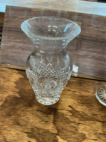 Waterford Crystal Vase - Killarney pattern 8"
