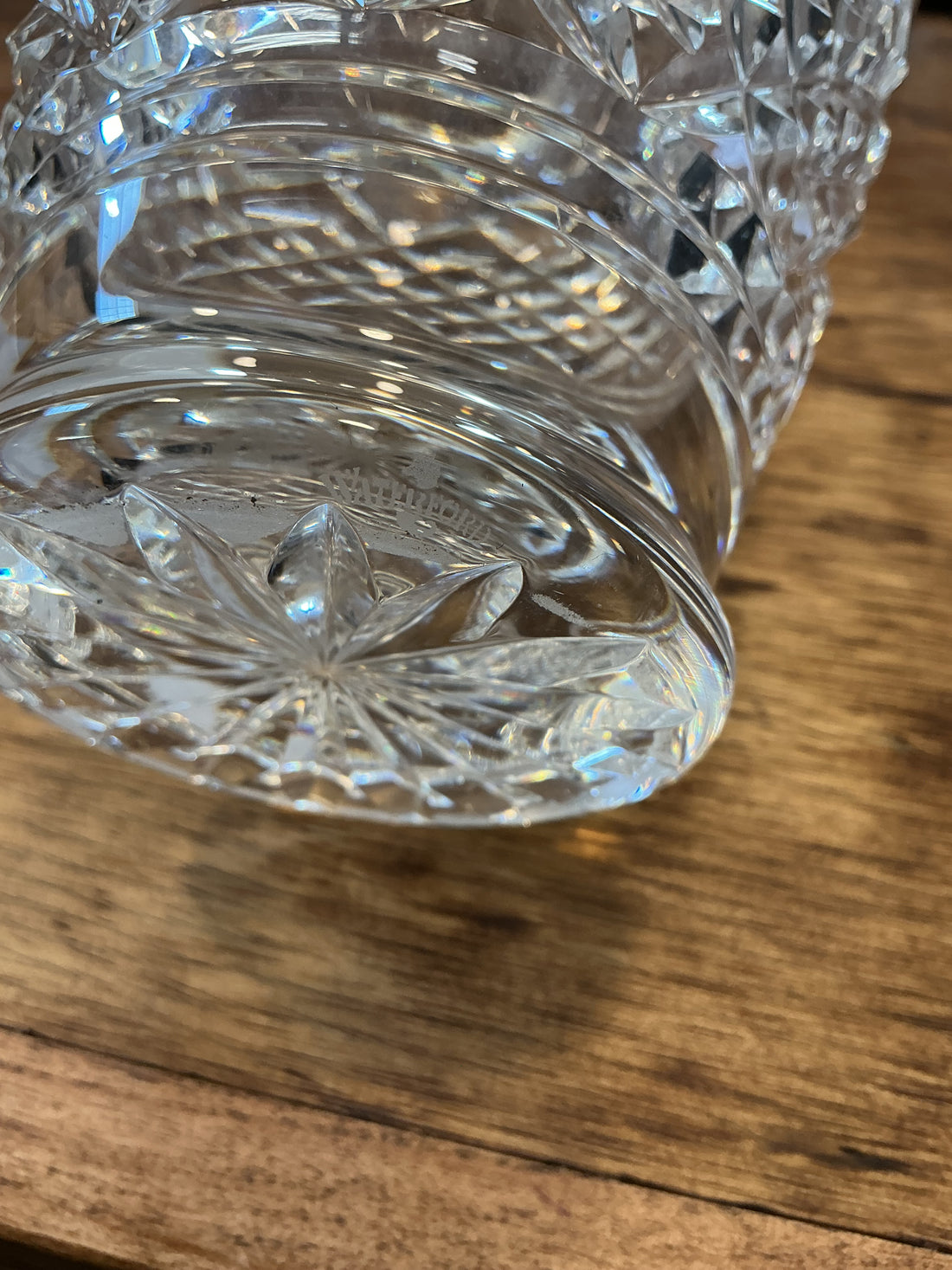 Waterford Crystal Vase - Killarney pattern 8"
