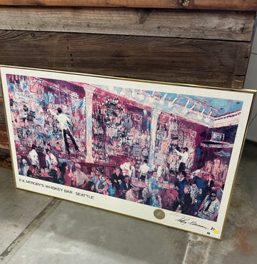 F.X. McRory's Whiskey Bar, Seattle 1980 Signed
