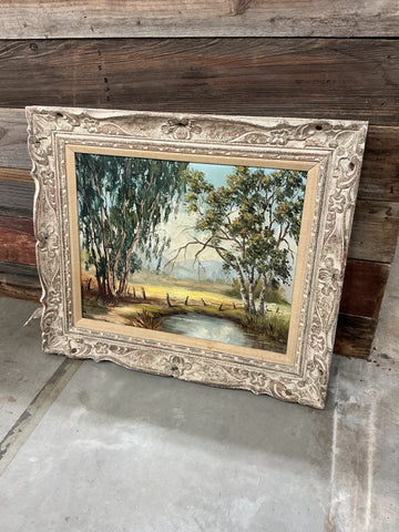 Pond and Trees Picture by Helen Meyers 23" x 26.75"