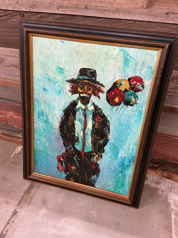 Clown picture by Patricia Adyt 21.5" x 27.5"