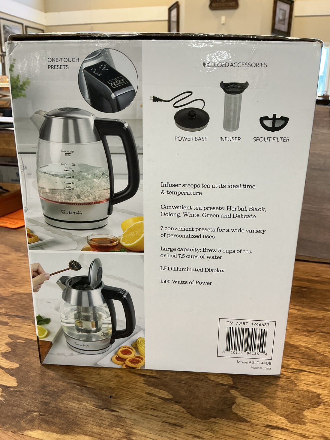 Sur La Table Digital Kettle with Infuser