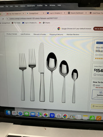 Mikasa Everett 101-piece Flatware Set