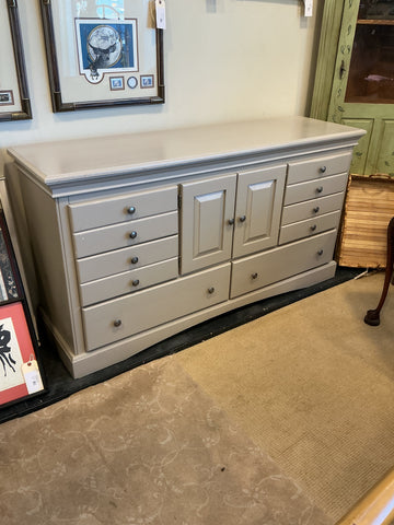 Wood Dresser with 8 Drawers 62"L x 33"H x 18"D