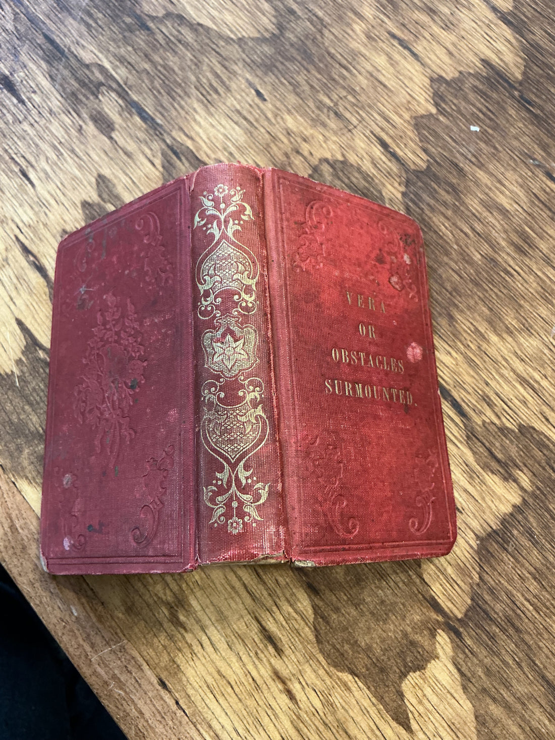 1856 Book - Vera or Obstacles Surmounted by Daphne S Giles