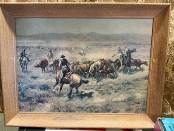 Charlie Russell - The Roundup - 16" x 21.5"