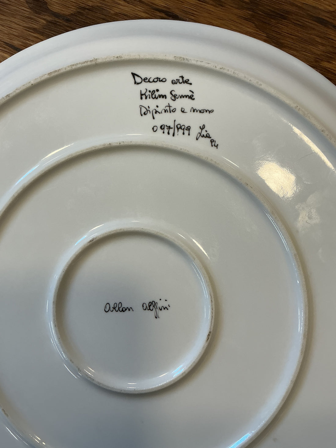 Gottinghen "Omaggio a P. Klee Porcelain Plate - 097/999