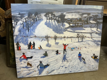 Winter Fun by Andrew Macara 30" x 24"
