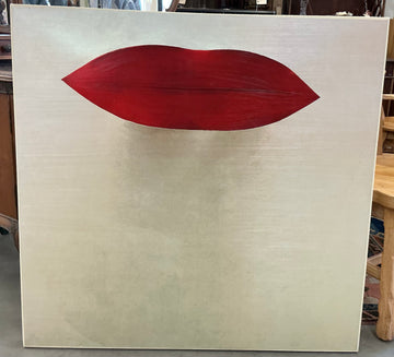 Primo Piano Labbra by Pino Pascali 39" x 38"