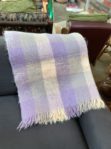 Glen Cree Mohair Blanket - 47" x 68"
